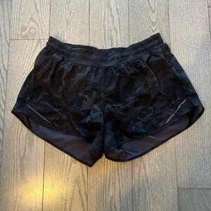 lululemon athletica Black Camo Women's Shorts